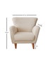 Atelier Del Sofa Sillón Orejero Teddy Blanco